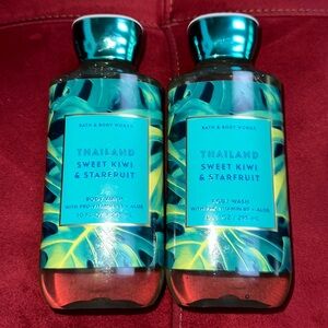 BBW 2pc Thailand Sweet Kiwi & Starfruit Body Wash